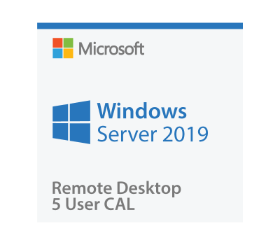 Комплект лицензий HPE Microsoft Windows Server 2019 (5 лицензий CAL) (P11077-A21)